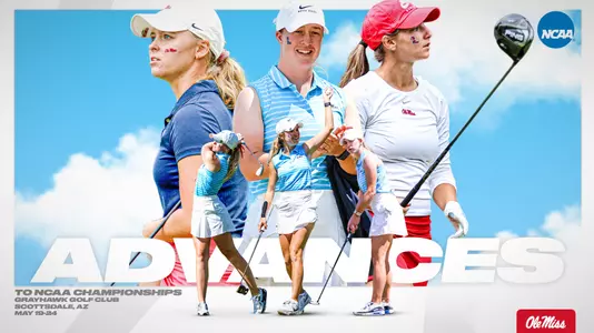 WGolf Advancing to NCAAs Graphic