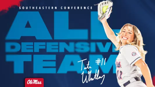 Tate Whitley SEC All-Defensive Team