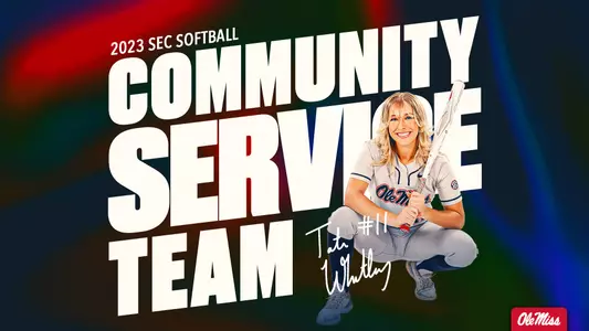 Tate Whitley SEC Community Service Team