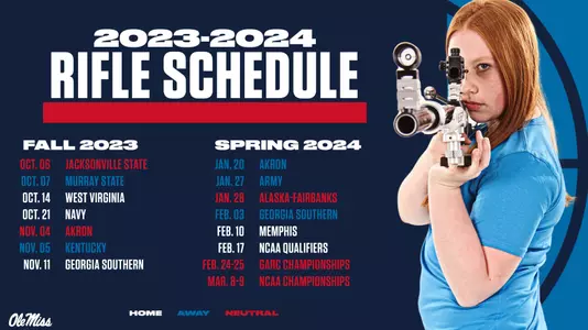 2023-24 Rifle Schedule