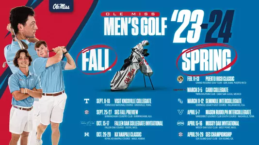 Men's Golf 23-24 Schedule