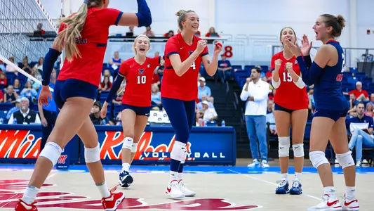 Ole Miss Volleyball vs Alcorn State on September 7, 2023, at Gillom Athletics Performance Center in Oxford, MS.
Photo by Hannah Morgan White/Ole Miss Athletics
Instagram and Twitter: @OleMissPix