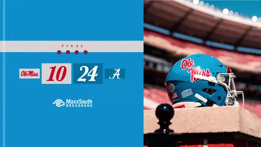 FB Final Score at Alabama