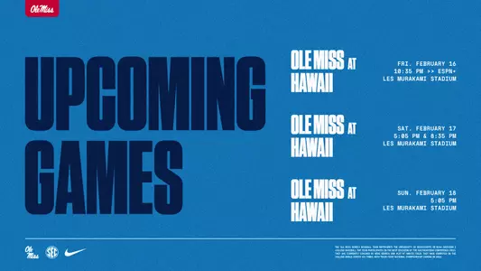 Hawaii Upcoming Games
