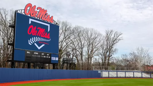 Ole Miss Softball Complex Videoboard