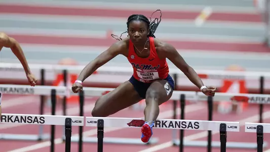 Ole Miss Track and Field at the Razorback Invitational in Fayetteville, Arkansas on January 27, 2024.
Photo by Reed Jones/Ole Miss Athletics
Instagram/Twitter: @OleMissPix
