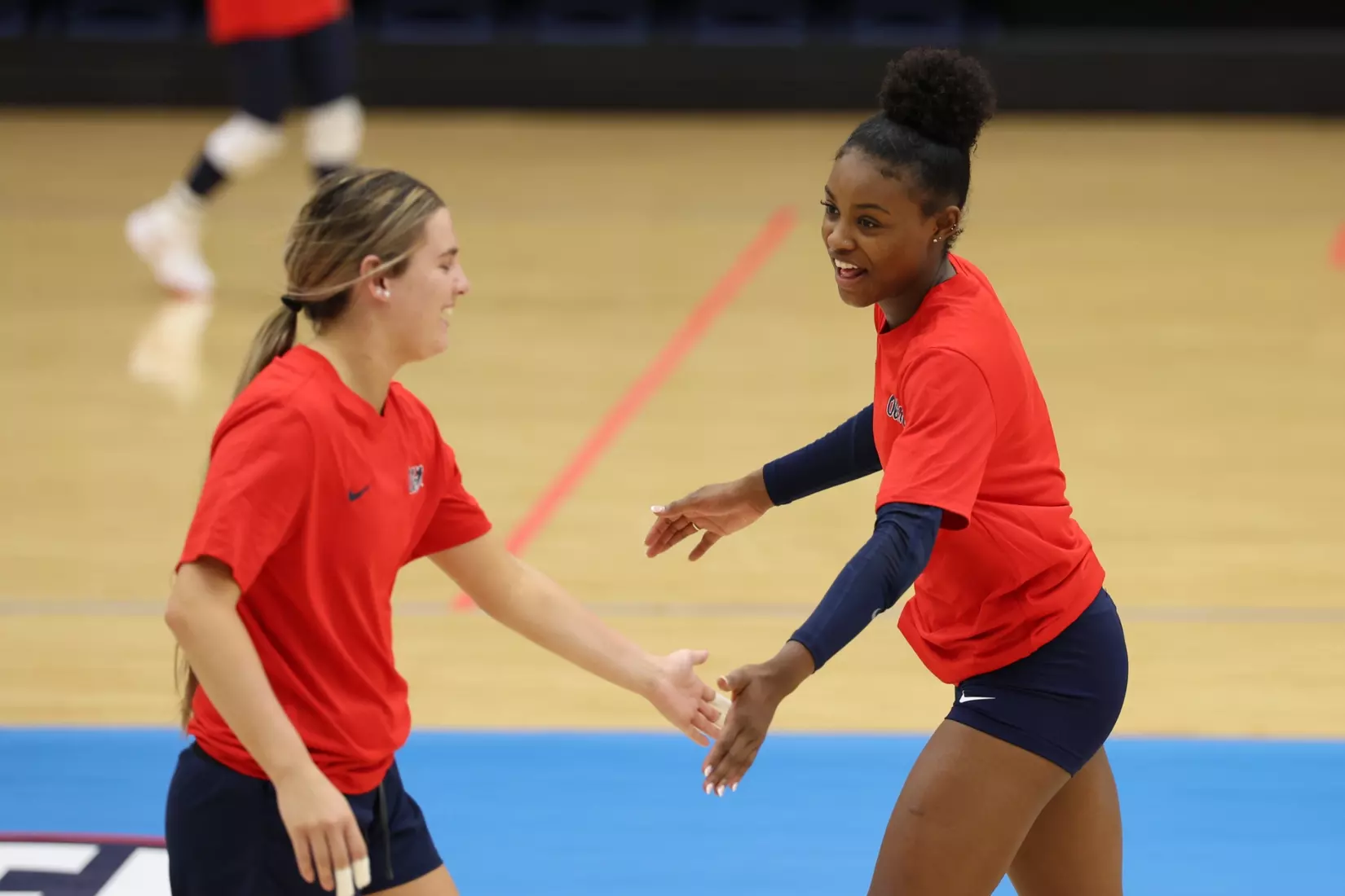 Ole Miss Volleyball first day of practice on August 9, 2024.
Photos by Hannah Morgan White/Ole Miss Athletics