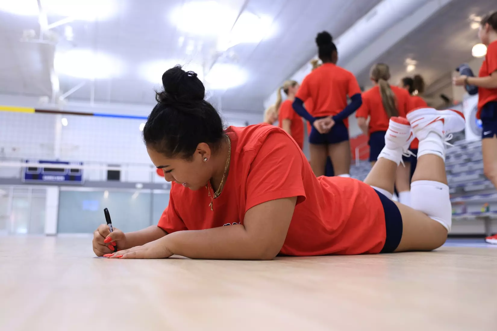 Ole Miss Volleyball first day of practice on August 9, 2024.
Photos by Hannah Morgan White/Ole Miss Athletics