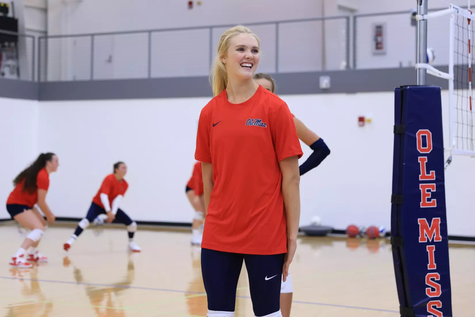 Ole Miss Volleyball first day of practice on August 9, 2024.
Photos by Hannah Morgan White/Ole Miss Athletics