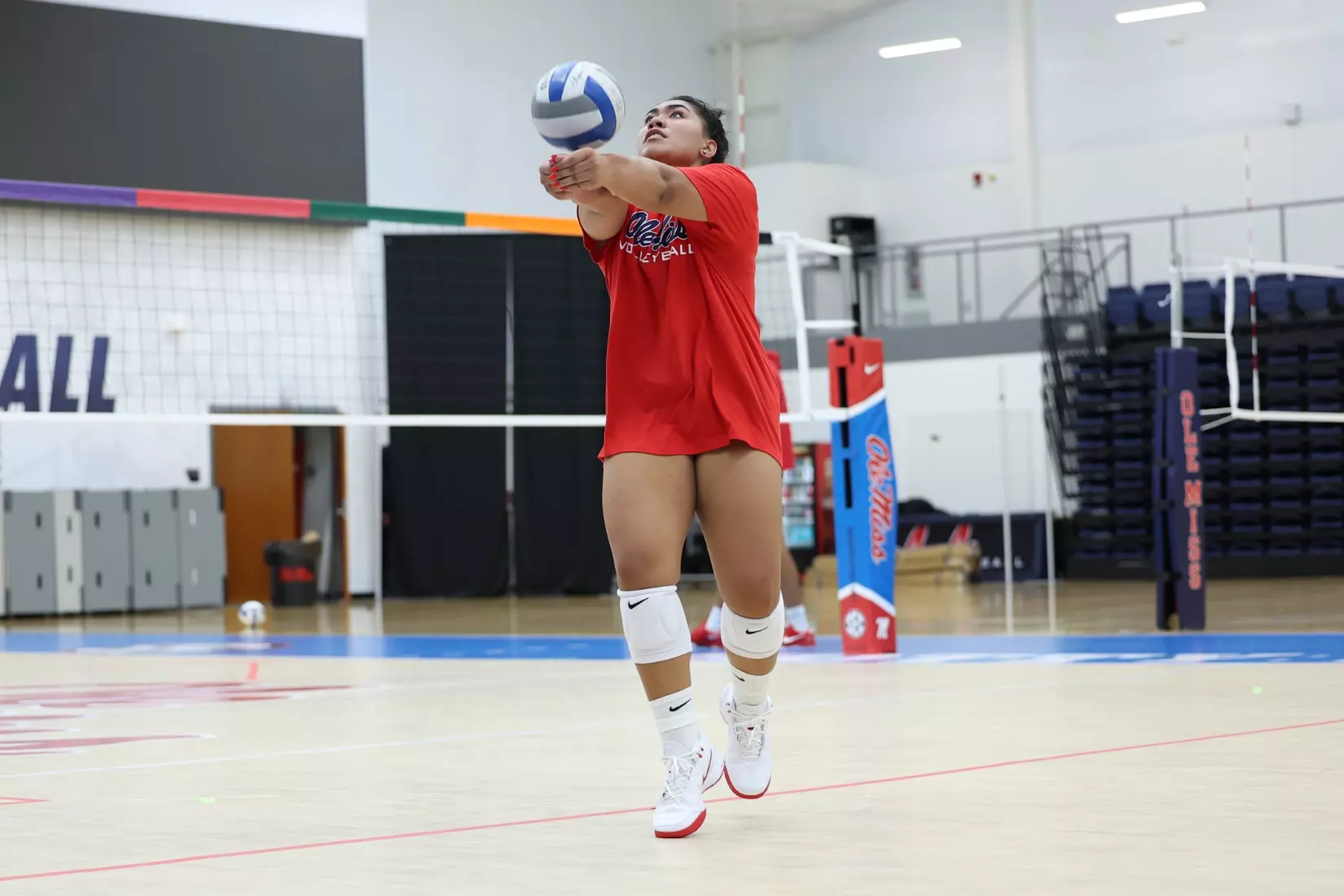 Ole Miss Volleyball first day of practice on August 9, 2024.
Photos by Hannah Morgan White/Ole Miss Athletics