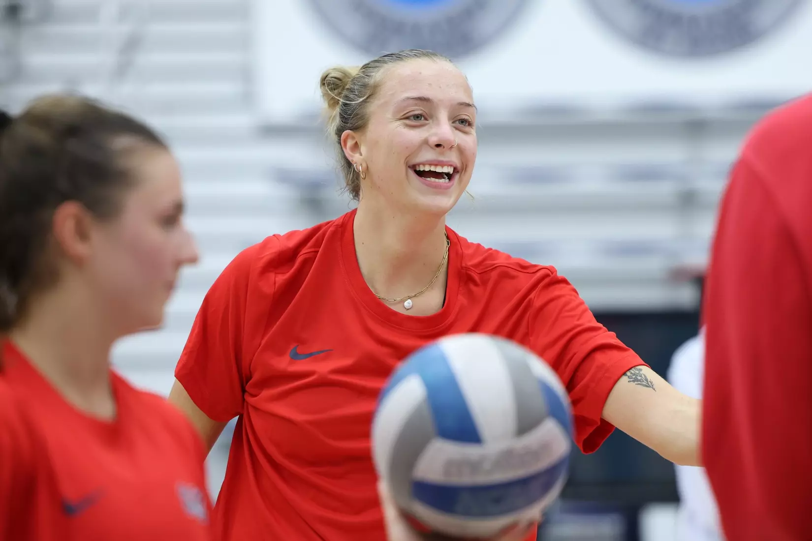 Ole Miss Volleyball first day of practice on August 9, 2024.
Photos by Hannah Morgan White/Ole Miss Athletics