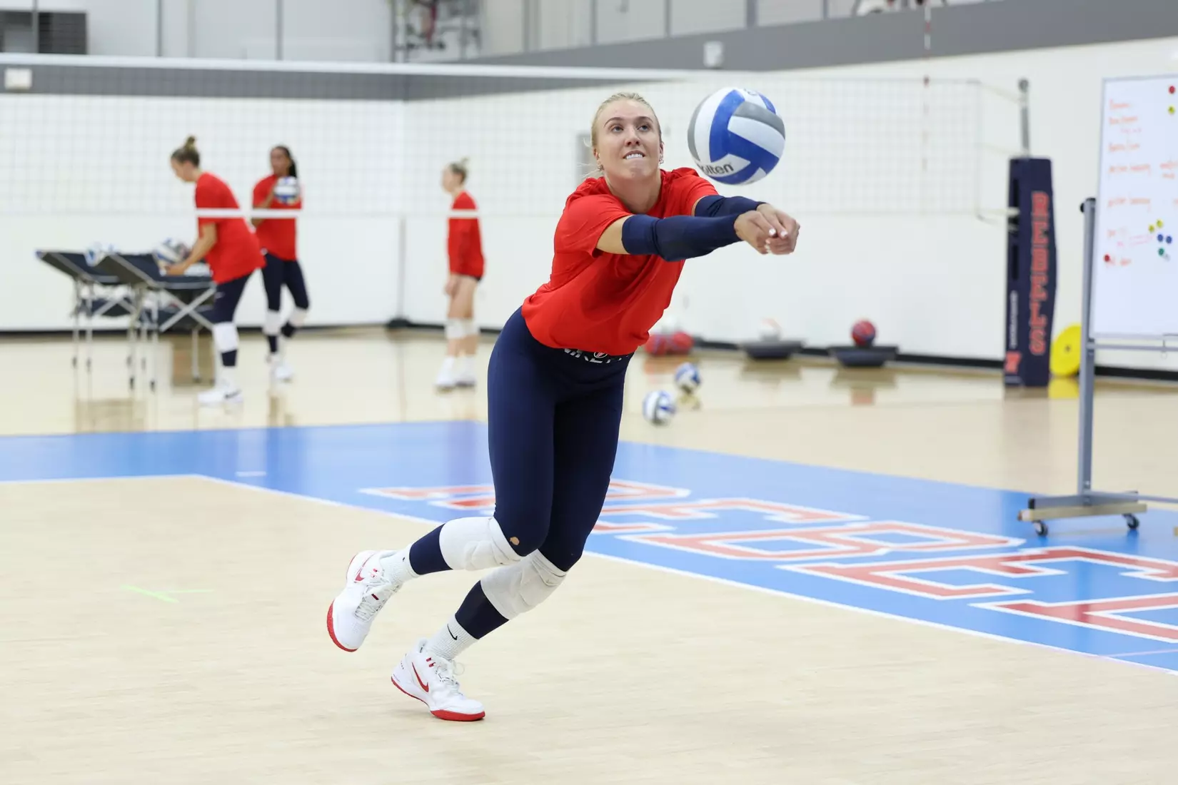 Ole Miss Volleyball first day of practice on August 9, 2024.
Photos by Hannah Morgan White/Ole Miss Athletics