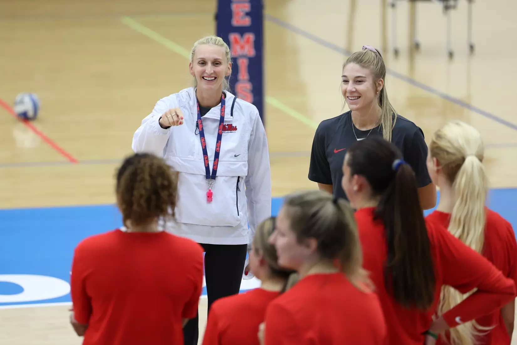 Ole Miss Volleyball first day of practice on August 9, 2024.
Photos by Hannah Morgan White/Ole Miss Athletics
