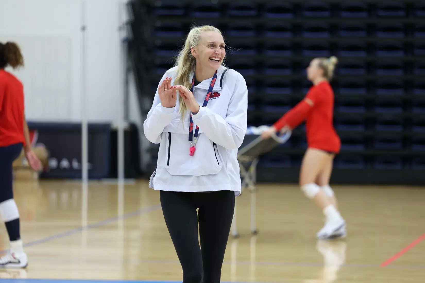Ole Miss Volleyball first day of practice on August 9, 2024.
Photos by Hannah Morgan White/Ole Miss Athletics