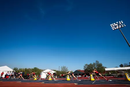 Ole Miss Track and Field during Day One of The Joe Walker Invitational at The Ole Miss Track and Field Complex on April 5th, 2024.
