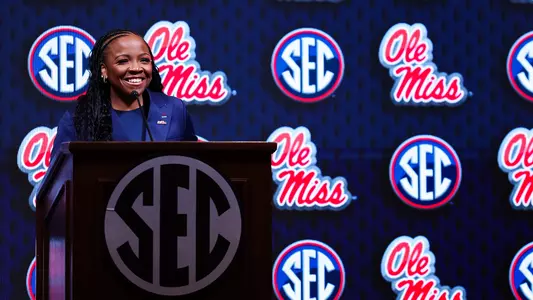 Coach Yo SEC Media Day