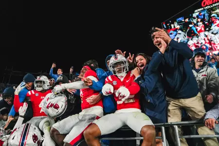 Ole Miss Football vs. South Carolina in Vaught Hemingway Stadium November 1st 2025.