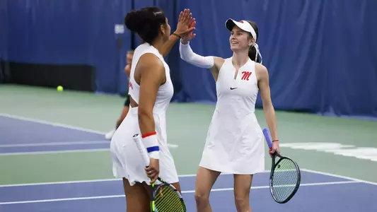 Ole Miss Womenís Tennis vs Arkansas State at the William F. Galtney Indoor Tennis Center in Oxford, MS on January 19, 2025.
Photo by Hailey Austin /Ole Miss Athletics
Instagram and Twitter: @OleMissPix