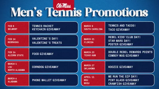 TENNIS PROMOS