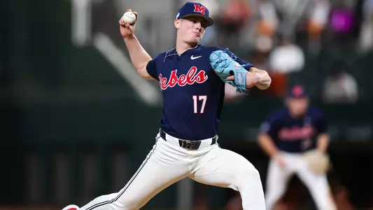 Ole Miss Baseball vs Clemson on February 16, 2025 at Globe Life Field in Arlington, TX.
Photo by Hannah Morgan White/Ole Miss Athletics
@OleMissCreative