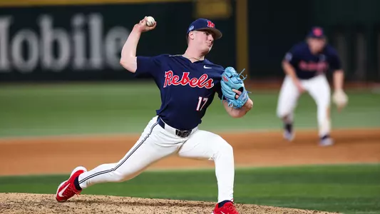 Ole Miss Baseball vs Clemson on February 16, 2025 at Globe Life Field in Arlington, TX.
Photo by Hannah Morgan White/Ole Miss Athletics
@OleMissCreative