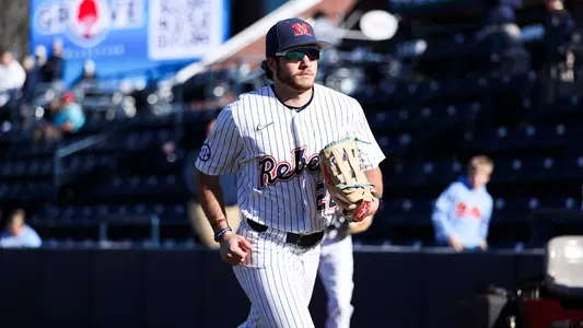 Ole Miss Baseball vs High Point at Swayze Field in Oxford, MS on February 23rd, 2024.