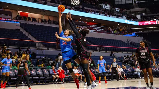 Ole Miss Womens Basketball vs Jackson State  at Sandy and John Black Pavillion in Oxford, MS on 11/18/24
Photo by Kyler Armstrong/Ole Miss Athletics
Instagram and Twitter: @OleMissPix