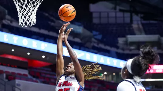 Ole Miss Womenís Basketball during a game against South Alabama at SJB Pavilion in Oxford, MS on December 15th, 2024.