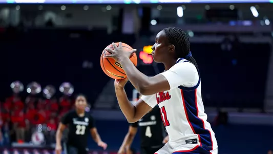 Ole Miss Womenís Basketball vs Vanderbilt at The SJB Pavilion in Oxford, MS on January 9th, 2025.