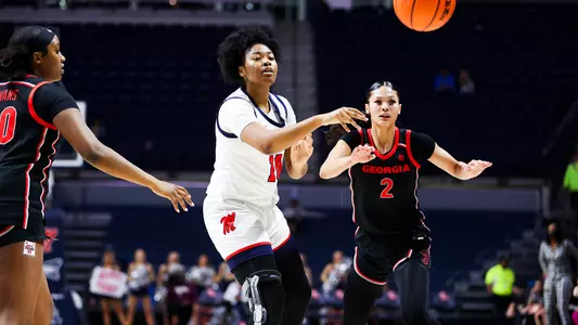 Ole Miss Womens Basketball vs Georgia at The SJB Pavilion in Oxford, MS on February 22nd, 2024.