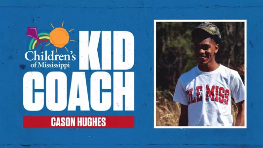 Kid Coach Cason Hughes
