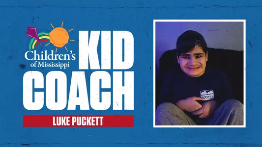 Kid Coach Luke Puckett