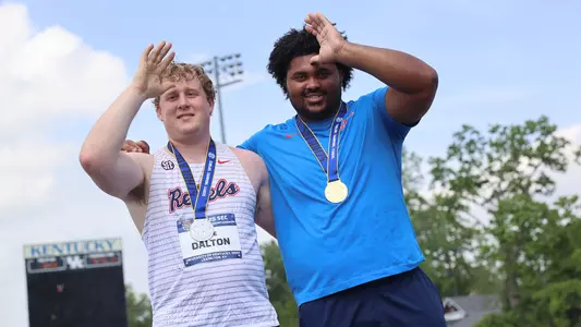 Tarik Robinson-O'Hagan and Jake Dalton, SEC Outdoor 2025
