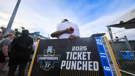 Kidus Ticket Hug NCAA Regional