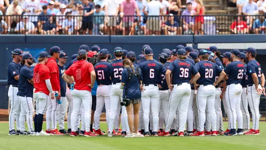 Baseball Team Huddle