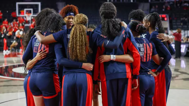 Georgia Women's Basketball during the game against Ole Miss at Stageman Coliseum in Athens, Georgia on January 18, 2026. Photo by Kelsey Craighead/Ole Miss Athletics.