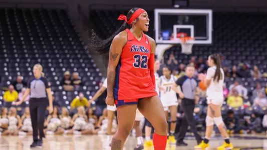 Ole Miss Women's Basketball during the game against Missouri at Mizzou Arena in Columbia, Missouri on January 22, 2026. Photo by Kelsey Craighead/Ole Miss Athletics.