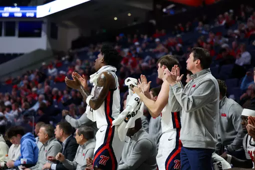 Ole Miss Men's Basketball vs Lousianna State University on February 25th at 8:00 pm in Oxford, MS.
