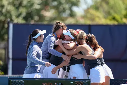Ole Miss Women's Tennis vs. MVSU in Oxford, MS on April 7, 2026.