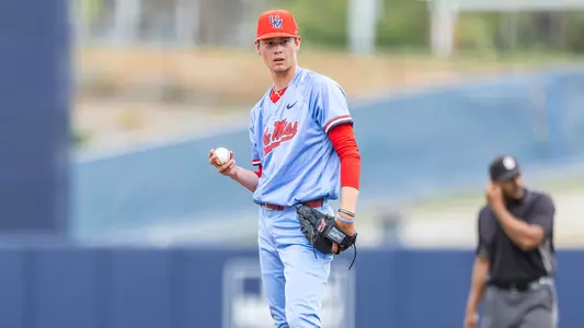 Ole Miss Baseball during the game against Little Rock at ***FACILITY*** in Oxford, MS on March 31, 2026. Photo by Carl Flocco, Student Photographer/Ole Miss Athletics. Kids day