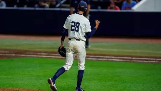 Ole Miss Baseball during the game against UT-Martin at Swayze Field in Oxford, MS on May 12, 2026. Photo by Hayden Carroll/Ole Miss Athletics.