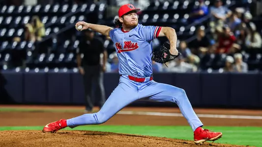 Ole Miss Baseball during the game against Northern Alabama at Swayze Field in Oxford, MS on March 4, 2026. Photo by Antonella Rescigno, Student Photographer/Ole Miss Athletics.