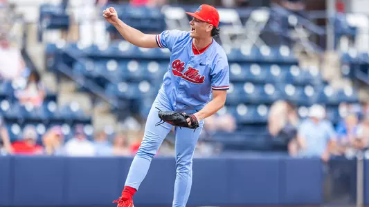 Ole Miss Baseball during the game against Little Rock at ***FACILITY*** in Oxford, MS on March 31, 2026. Photo by Carl Flocco, Student Photographer/Ole Miss Athletics. Kids day