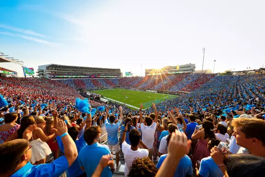 Ole Miss Football during the game against Arkansas at Vaught-Hemingway Stadium in Oxford, MS on September 13, 2025. Photo by Hannah Morgan White, Athletics Photographer/Ole Miss Athletics.