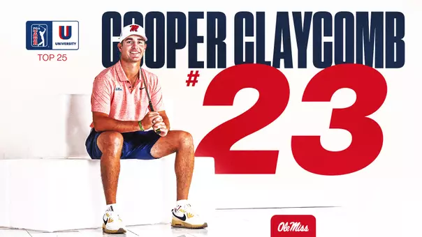 Cooper Claycomb PGA Tour University Rankings