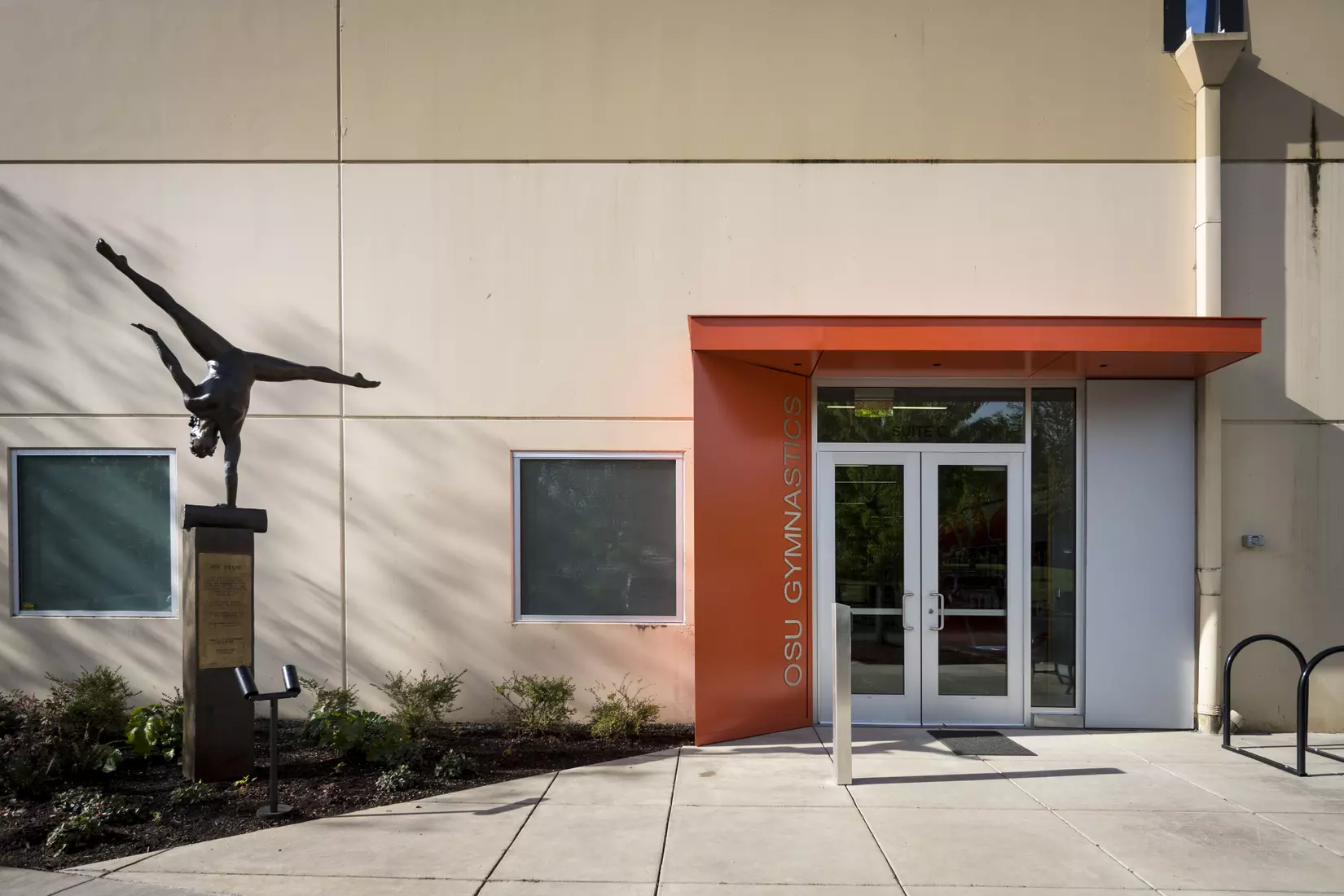 osu gymnastics practice center