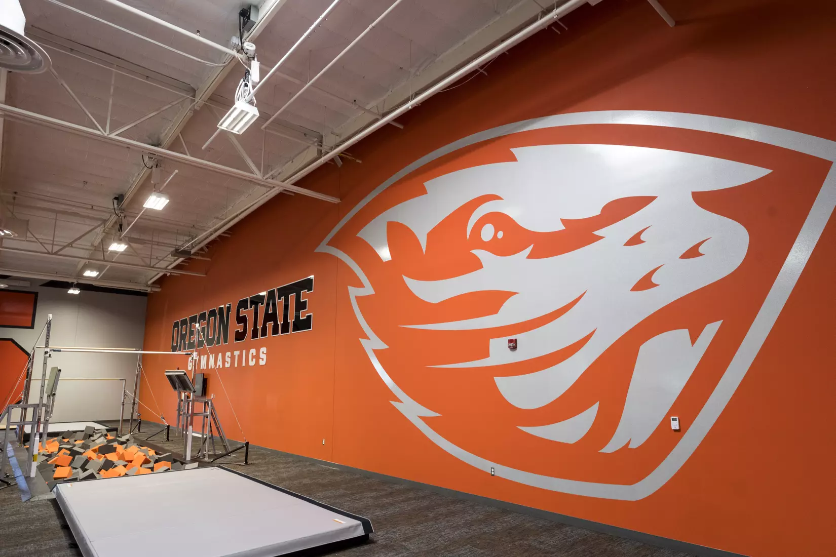 osu gymnastics practice center