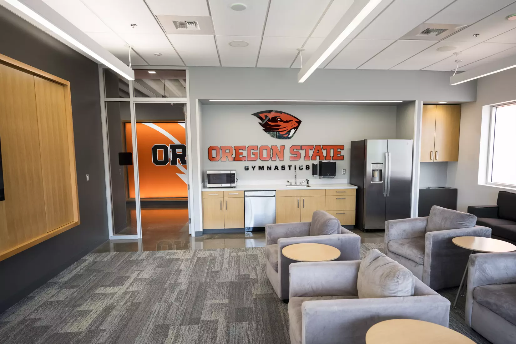 osu gymnastics practice center