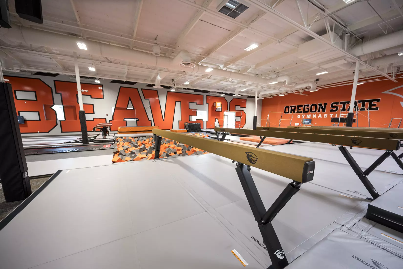 osu gymnastics practice center