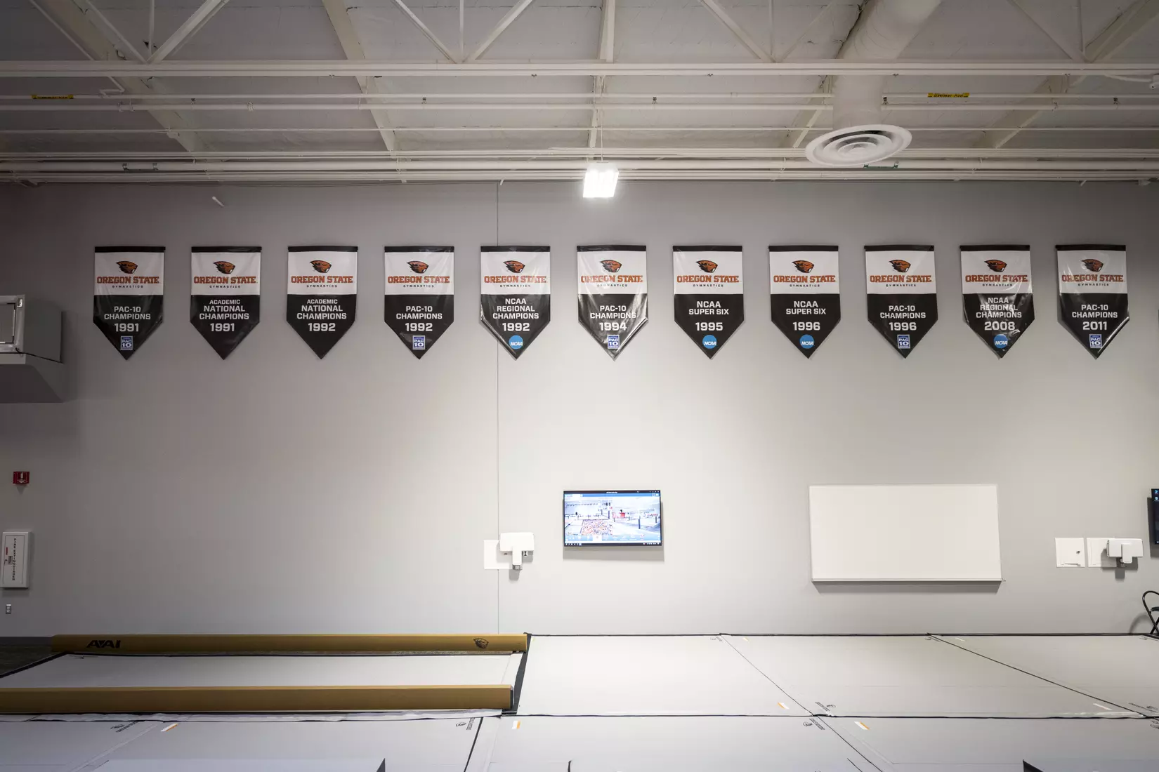 osu gymnastics practice center